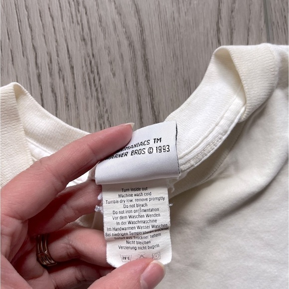 1993 Animaniacs Vintage Single Stitch Warner Bros Single Stitch Tee Size XL - Picture 6 of 9